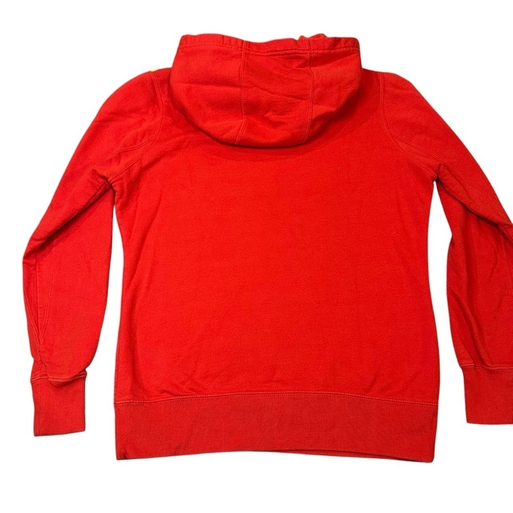 Cute Kansas City Chiefs Super Bowl 2025 Gameday Red and Yellow Hoodie Women’s M - Picture 6 of 6
